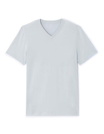 Regular Fit V-Neck 100% Cotton T-Shirt
