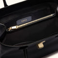 Furla Goccia M Tote Base 33 in Black - Bags 
