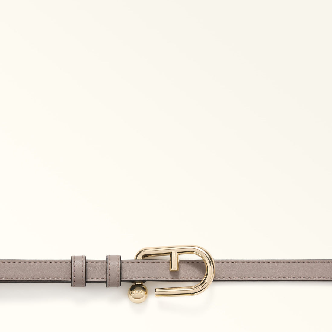 Furla Nuvola Fixed Belt H. 1,5 in White - Belts 