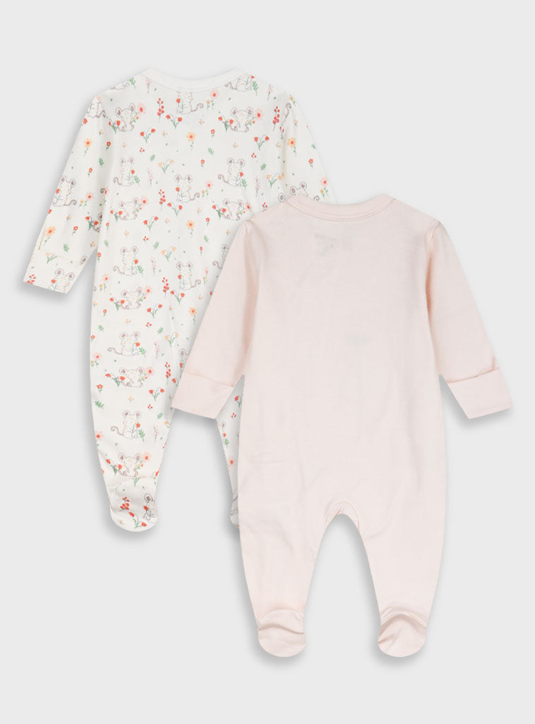 2 PCS. INFANT'S SET (ROMPERS)