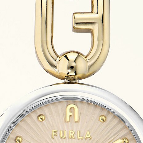 Watches Furla Mianuvola Round Color Argento+Color Oro