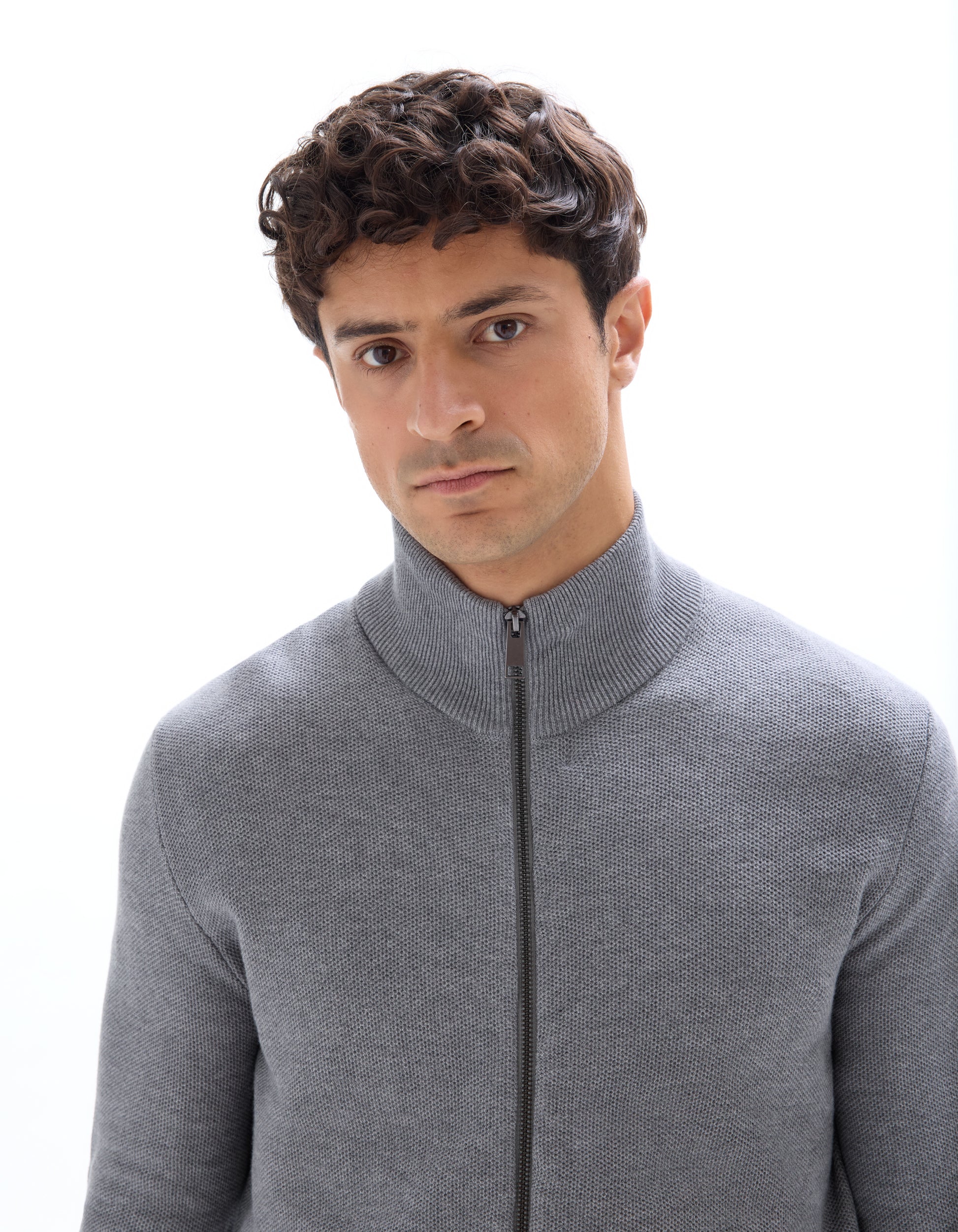 Mid Grey Cardigan - Celio Lebanon