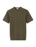 Real Khaki Short Sleeves Tshirt - Celio Lebanon