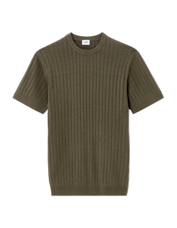 Real Khaki Short Sleeves Tshirt - Celio Lebanon