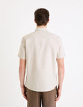 beige Short sleeves Shirt