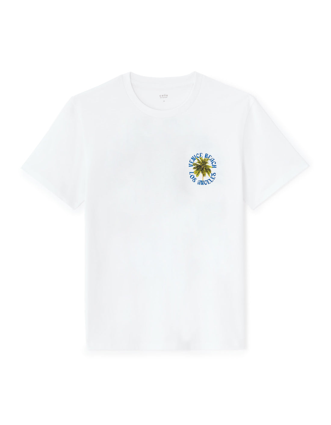 MEXPALMI OPTICAL WHITE SS TSHIRT - Celio lebanon