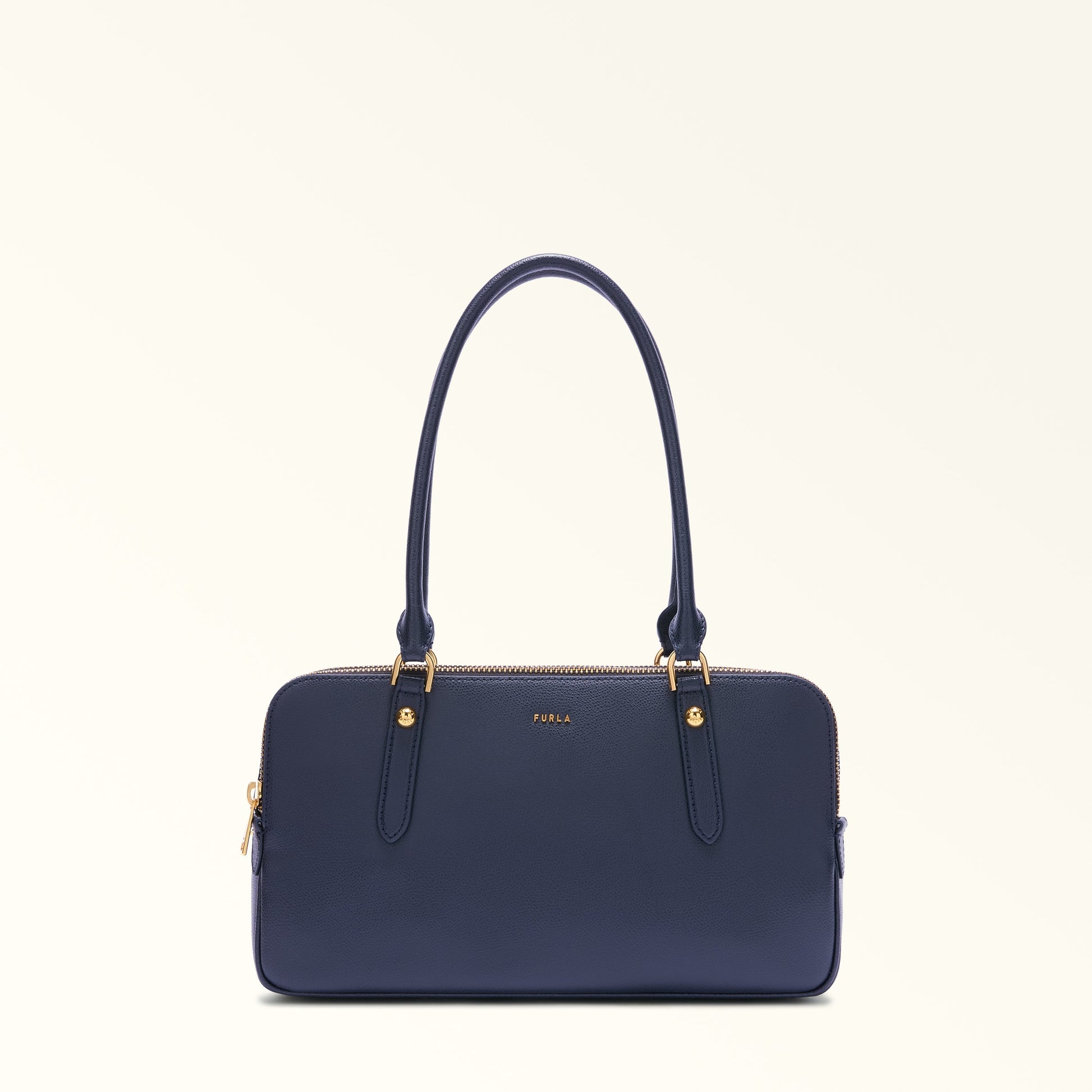 Furla Giulia M Boston  Bag In Leather
