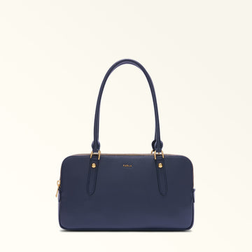 Furla Giulia M Boston  Bag In Leather