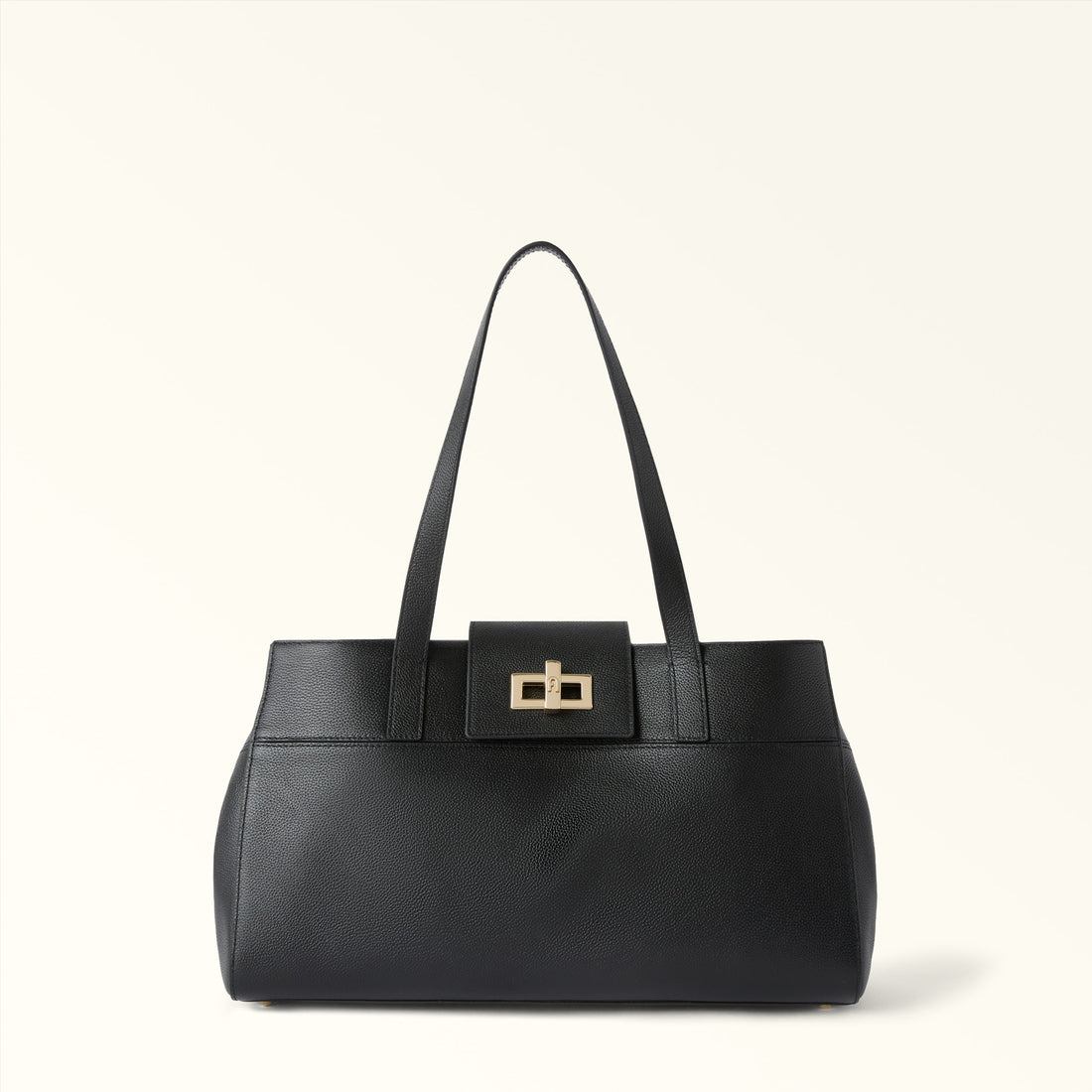 Furla Amelia L Tote E/W in Black - Bags 