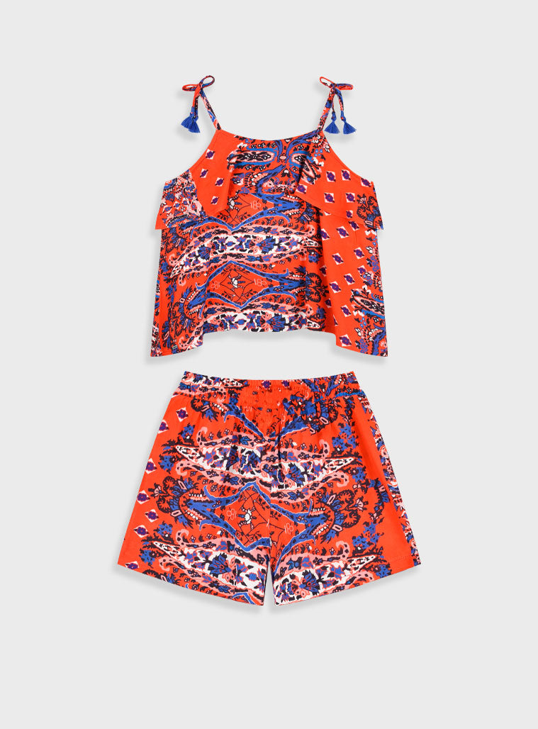 Printed set for girls Energiers