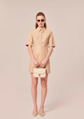 Robin beige cotton dress by Tara Jarmon Lebanon