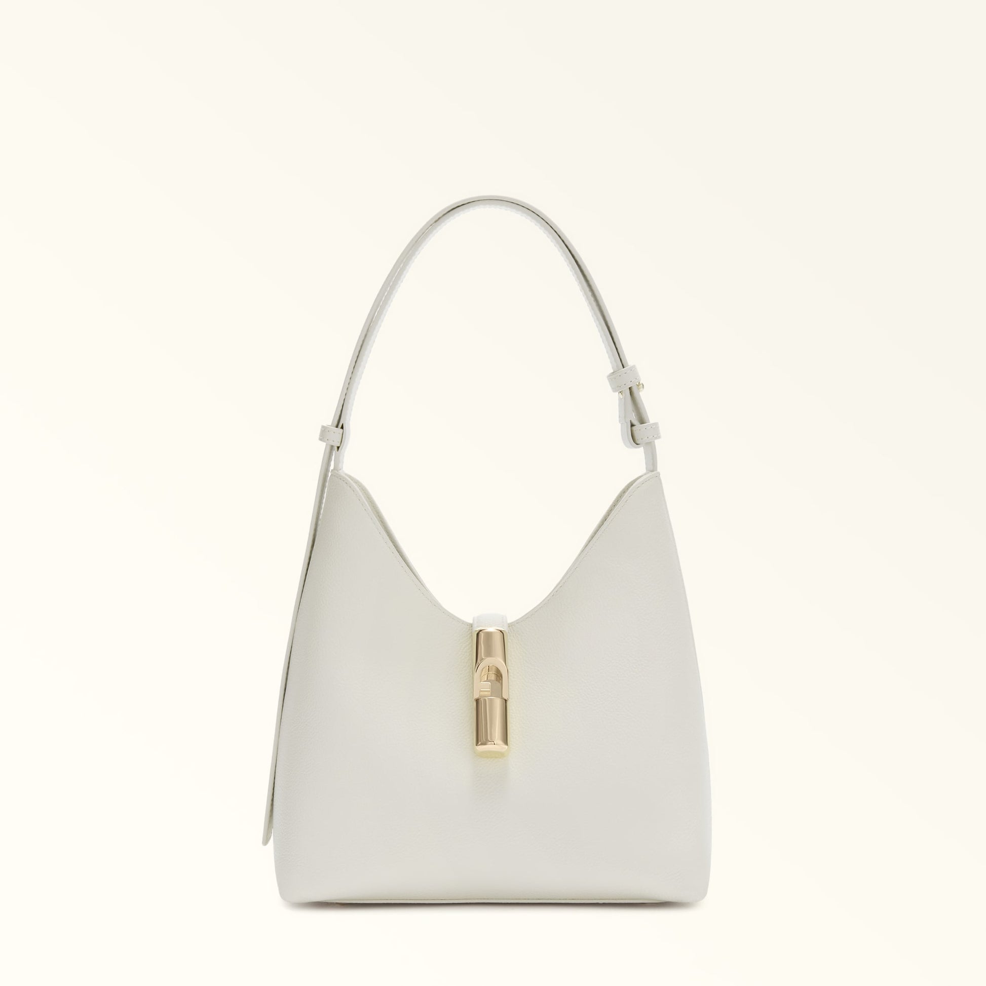 Furla Goccia S Hobo in White - Bags 
