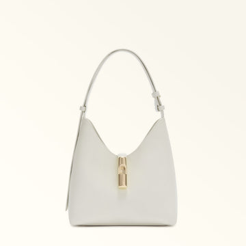 Furla Goccia S Hobo in White - Bags 