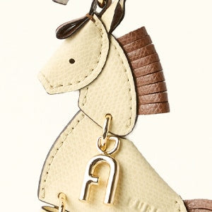 Furla Allegra Horse Charm in White - Charms 
