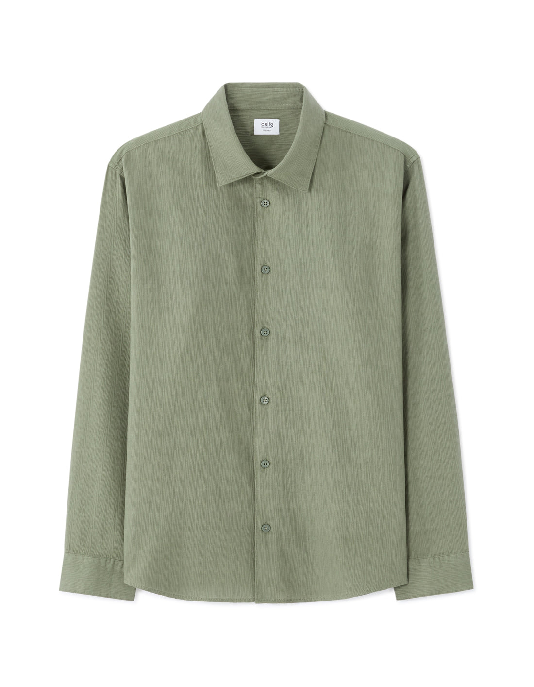 Green Long Sleeves Shirt for Men