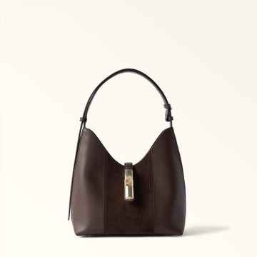 Furla Goccia S Hobo in Brown - Bags 