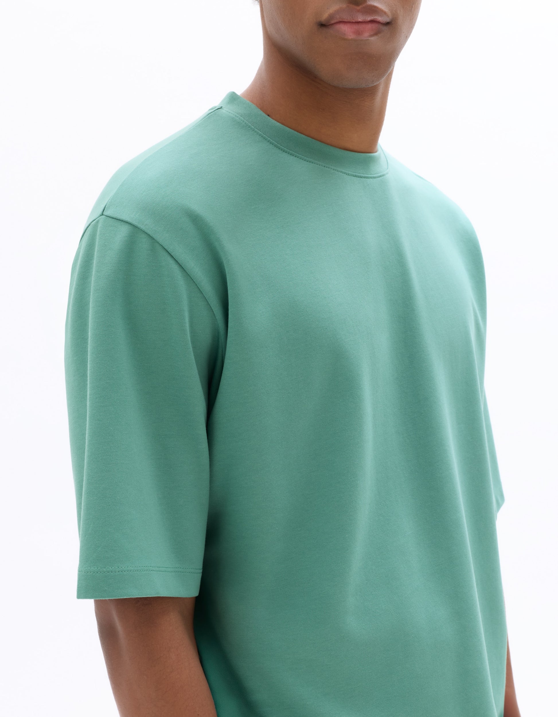 Celio Oversized Crew Neck T-shirt - Blue