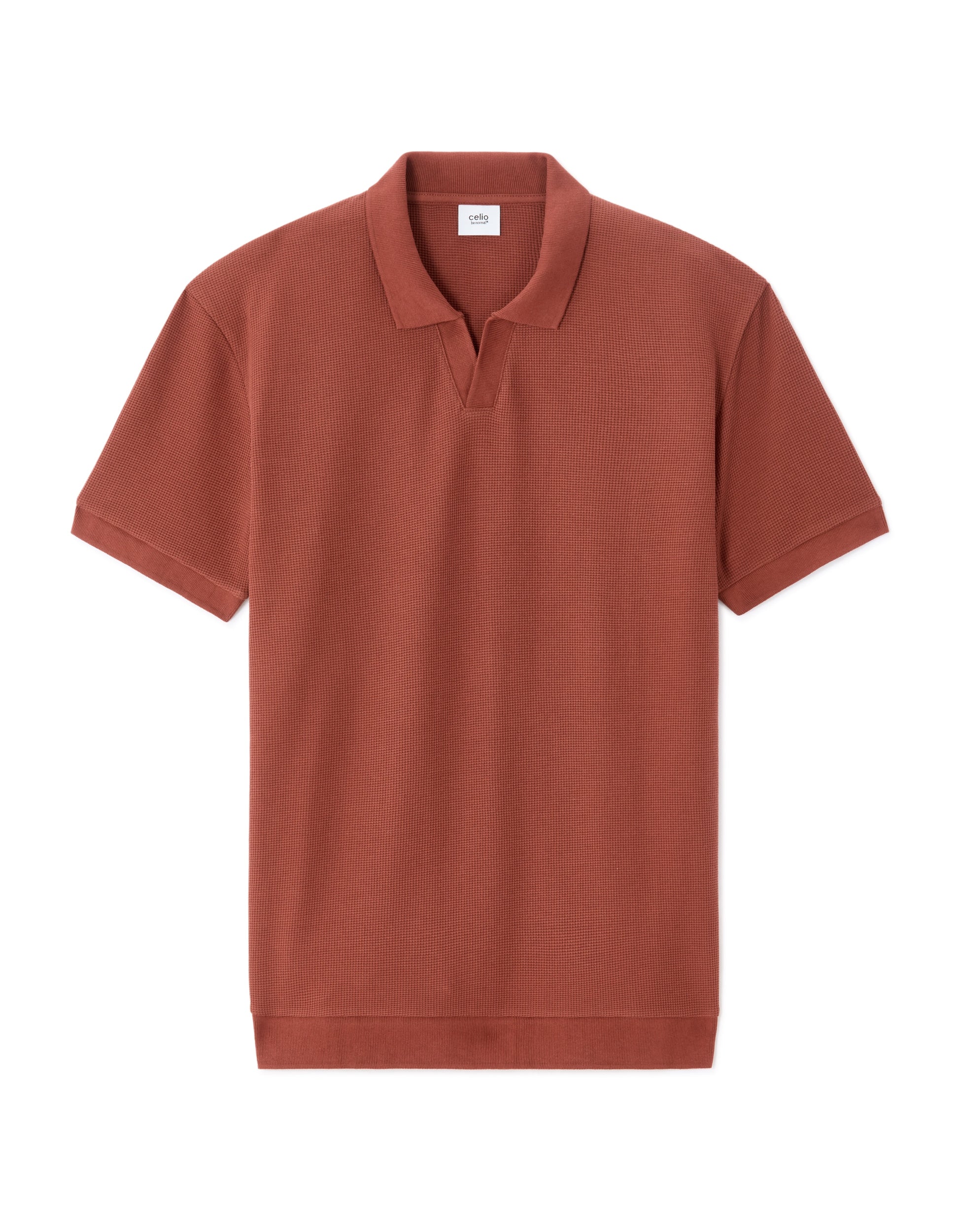 Red Short Sleeves Polo for Men