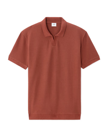 Red Short Sleeves Polo for Men