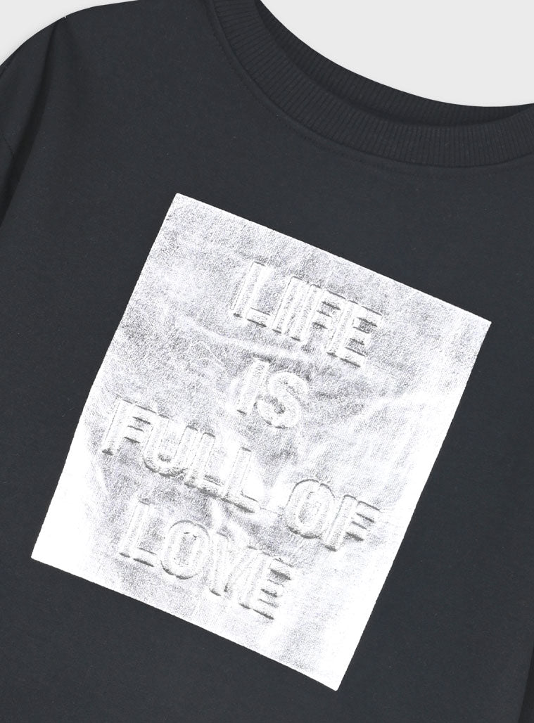 Children's Black Blouse Fleece For Girl