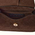 Furla Flow Mini Top Handle in Brown - Bags 