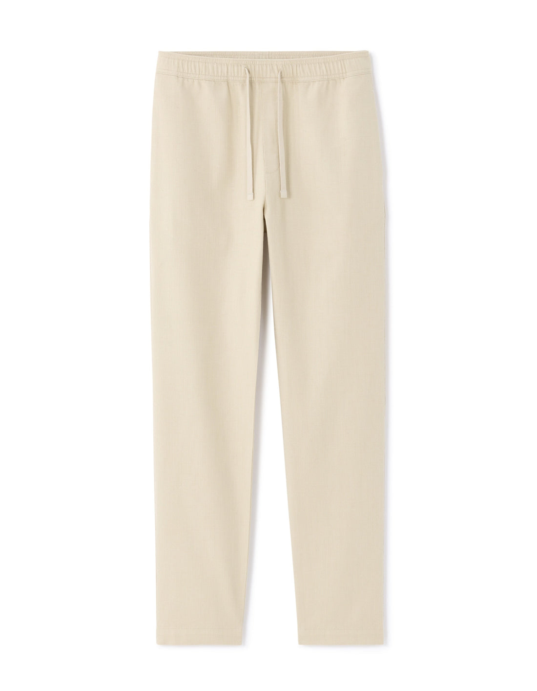 Relaxed Fit Textured 100% Cotton Pants Celio