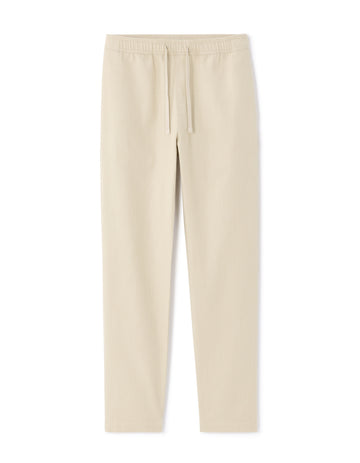 Relaxed Fit Textured 100% Cotton Pants