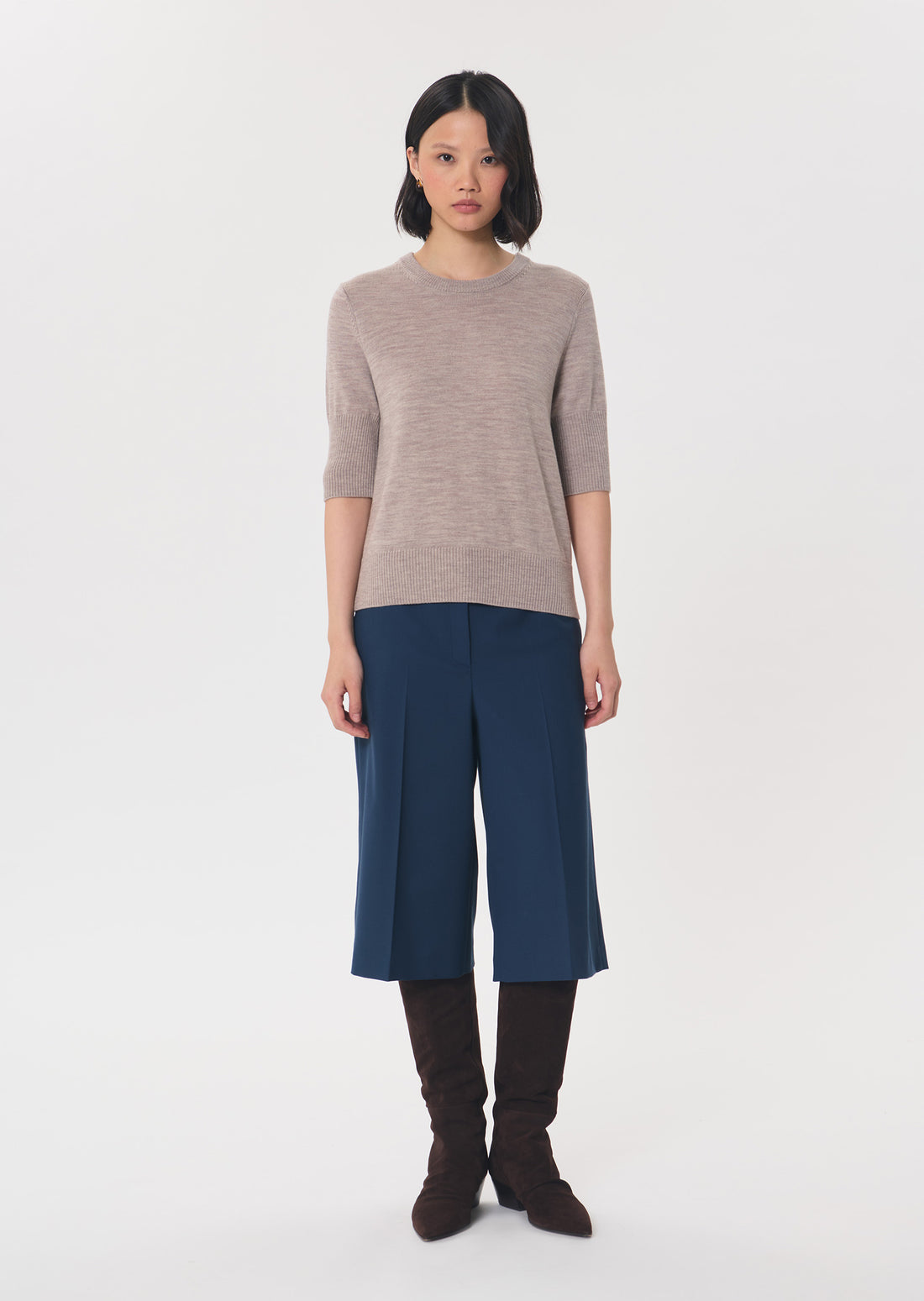 Paoline sweater in hazel by Tara Jarmon