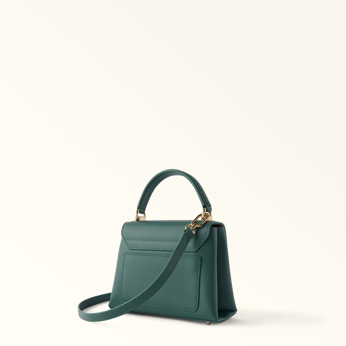 Furla 1927 Mini Top Handle in Green - Bags 