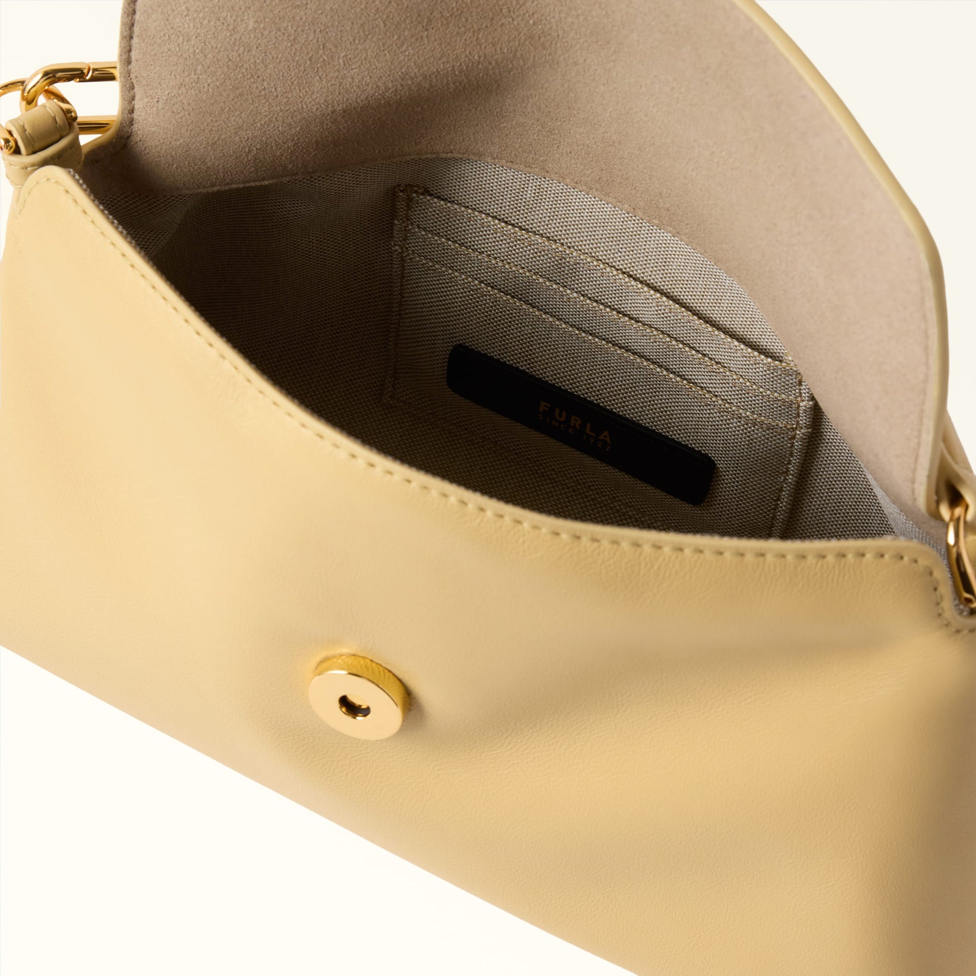 Furla Sfera Soft Mini Crossbody Top Handle in White - Bags 