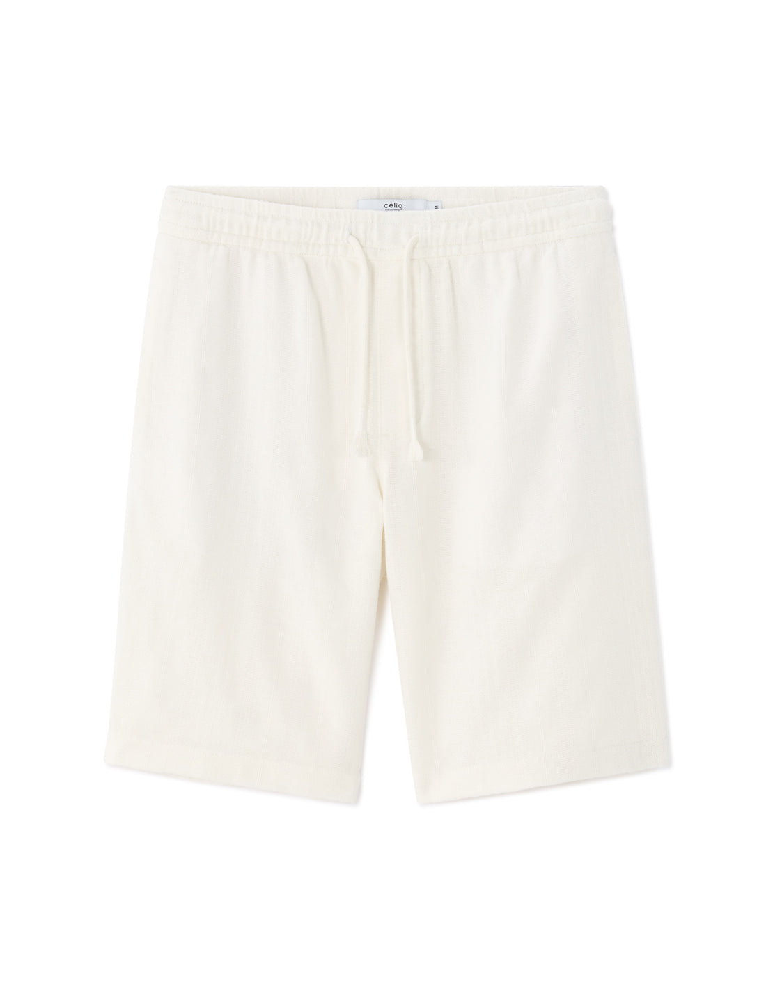 Celio Cotton Bermuda - White