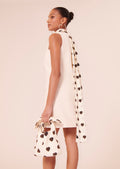 Rawell ecru double canvas dress by Tara Jarmon Lebanon