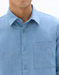 Double Stone Long Sleeves Shirt for Men