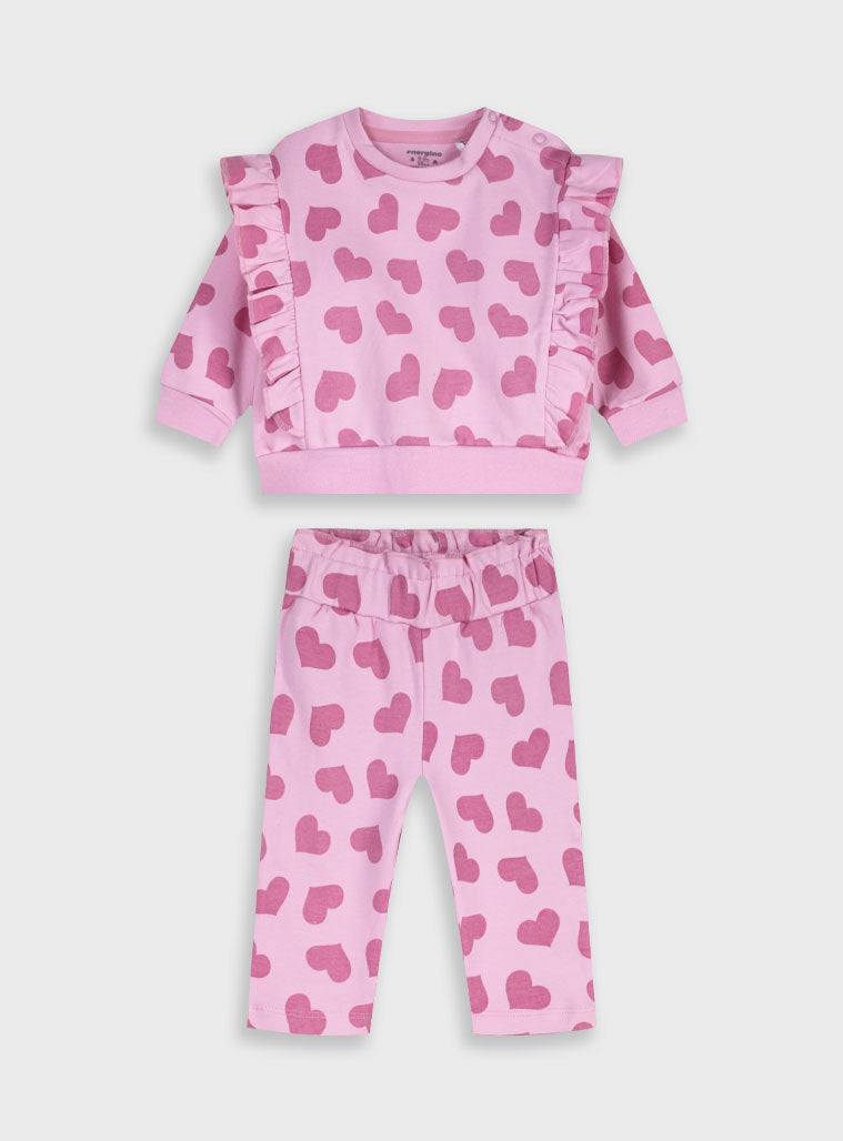  Multi Infant'S Set (Blouse,Trousers) For Girl