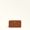 Furla Camelia M Zip Around Slim in Brown - Wallets 