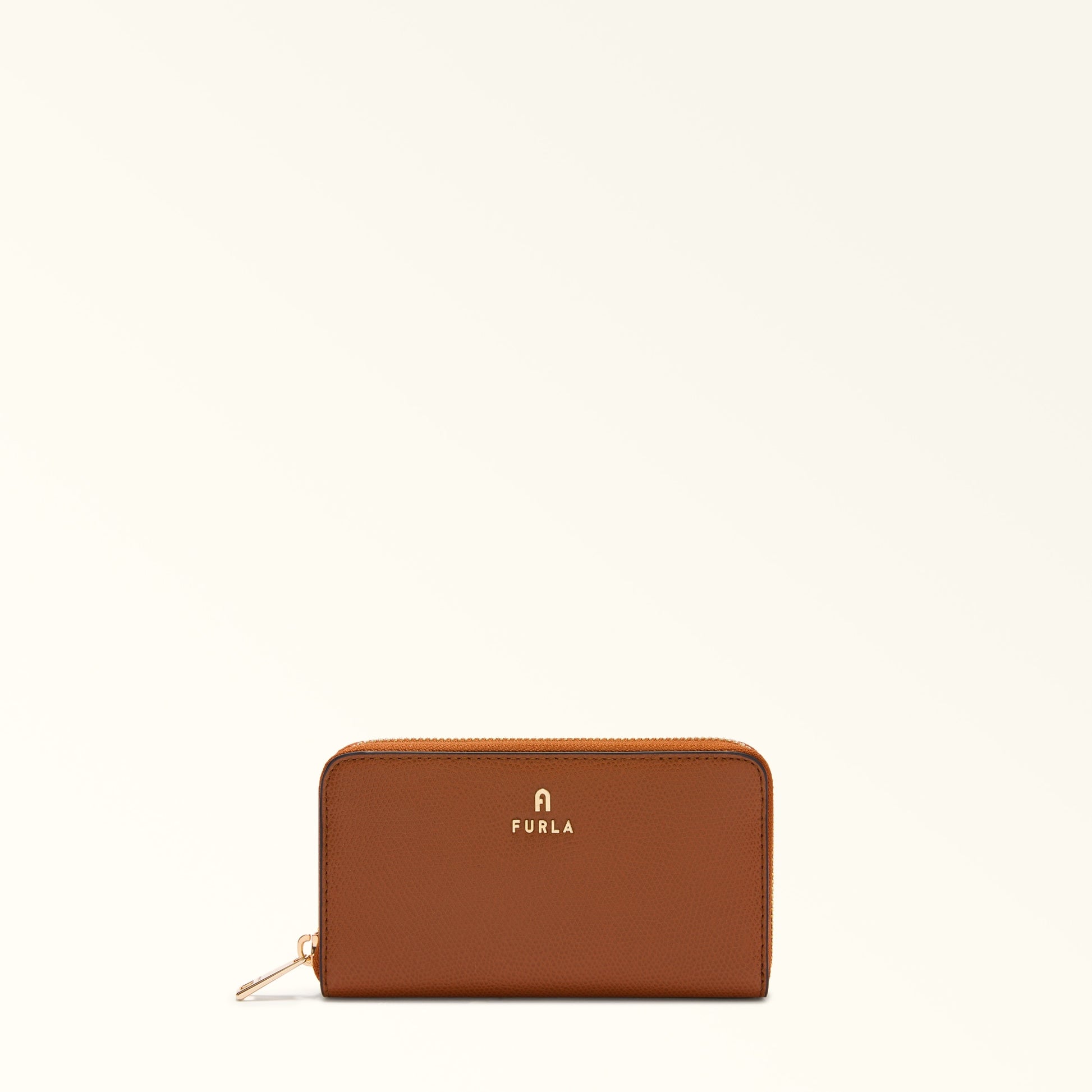 Furla Camelia M Zip Around Slim in Brown - Wallets 
