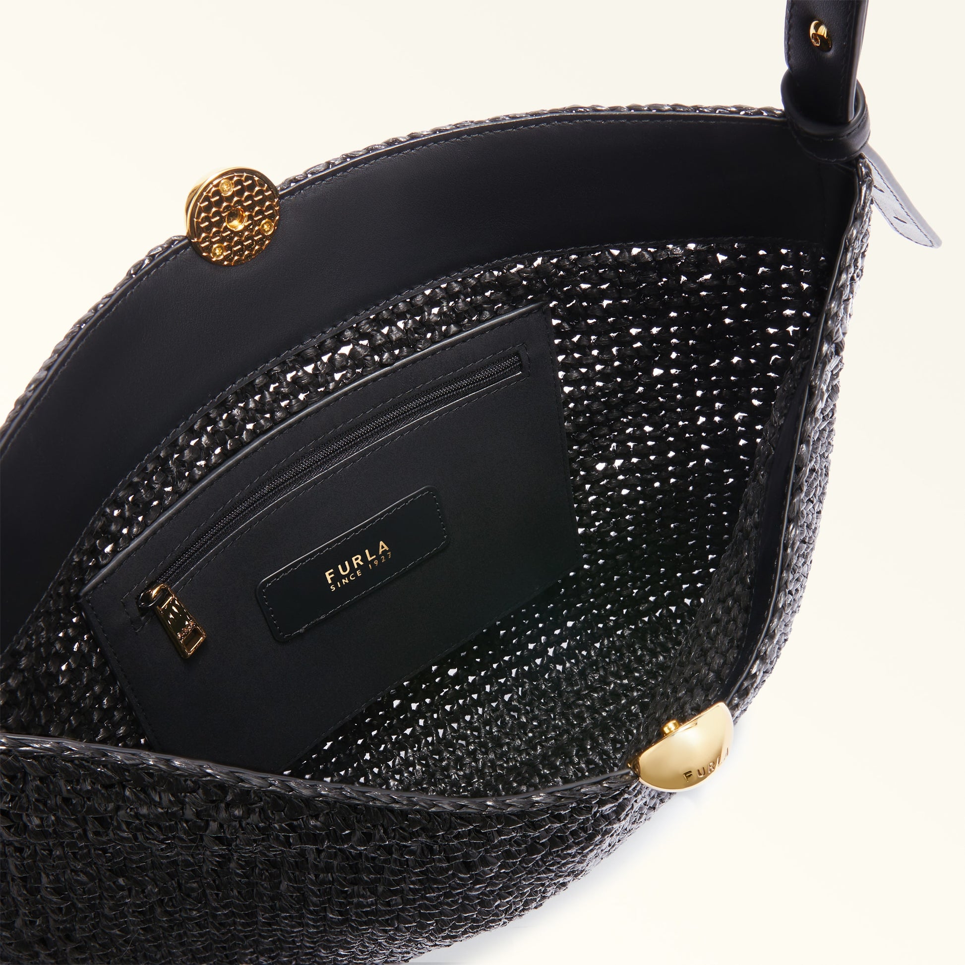 Shoulder Bag F5S-Furla Sfera Soft Nero