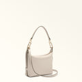Furla Tonie Mini Hobo Bag In Leather