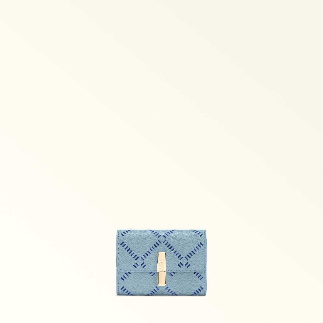 Furla Iride S Compact Wallet in Blue - Wallets 