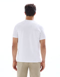 Optical White Short Sleeves Tshirt - Celio Lebanon