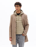 Beige Puffy Jacket - Celio Lebanon