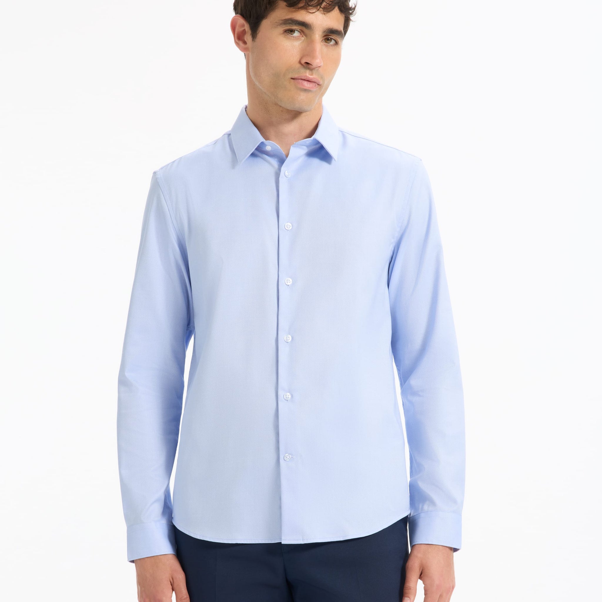bleu ciel Long sleeves Shirt