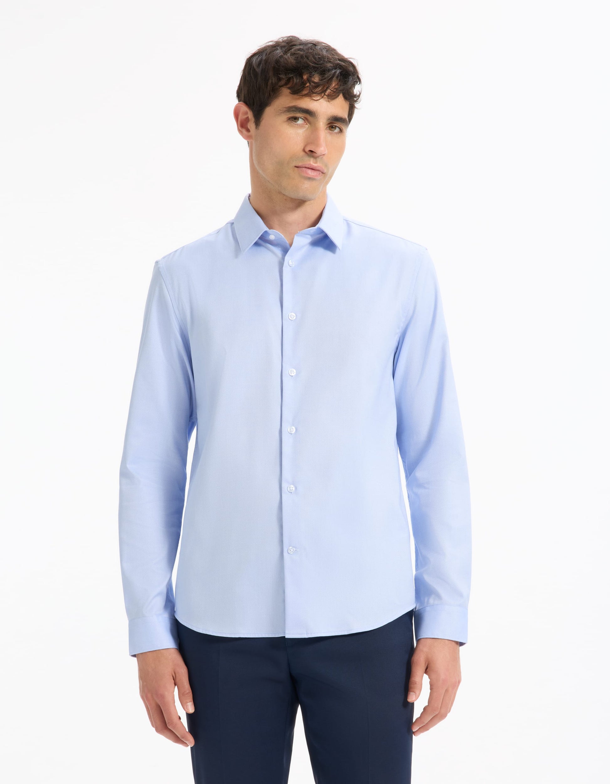 bleu ciel Long sleeves Shirt