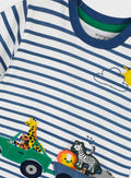 Blue Infant Set(Blouse,Shorts) for Boys