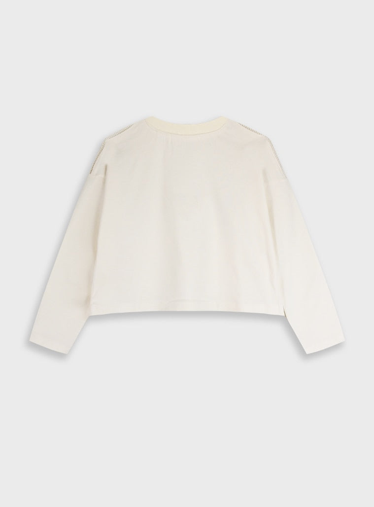 Beige Blouse for Girls