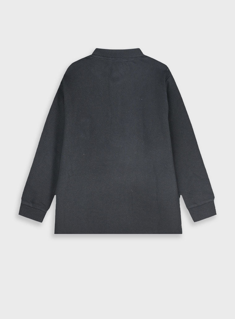 Children's Black Blouse For Boy