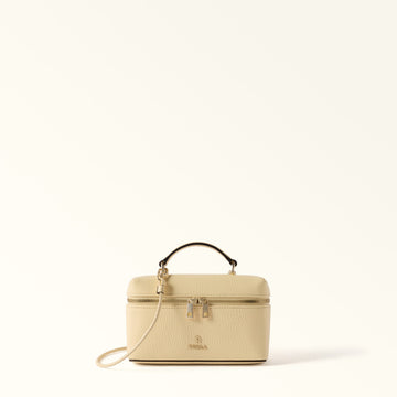 Furla Camelia Micro Vanity Case Crossbody in White - Bags 