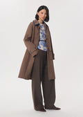 Irma raincoat in camel by Tara Jarmon