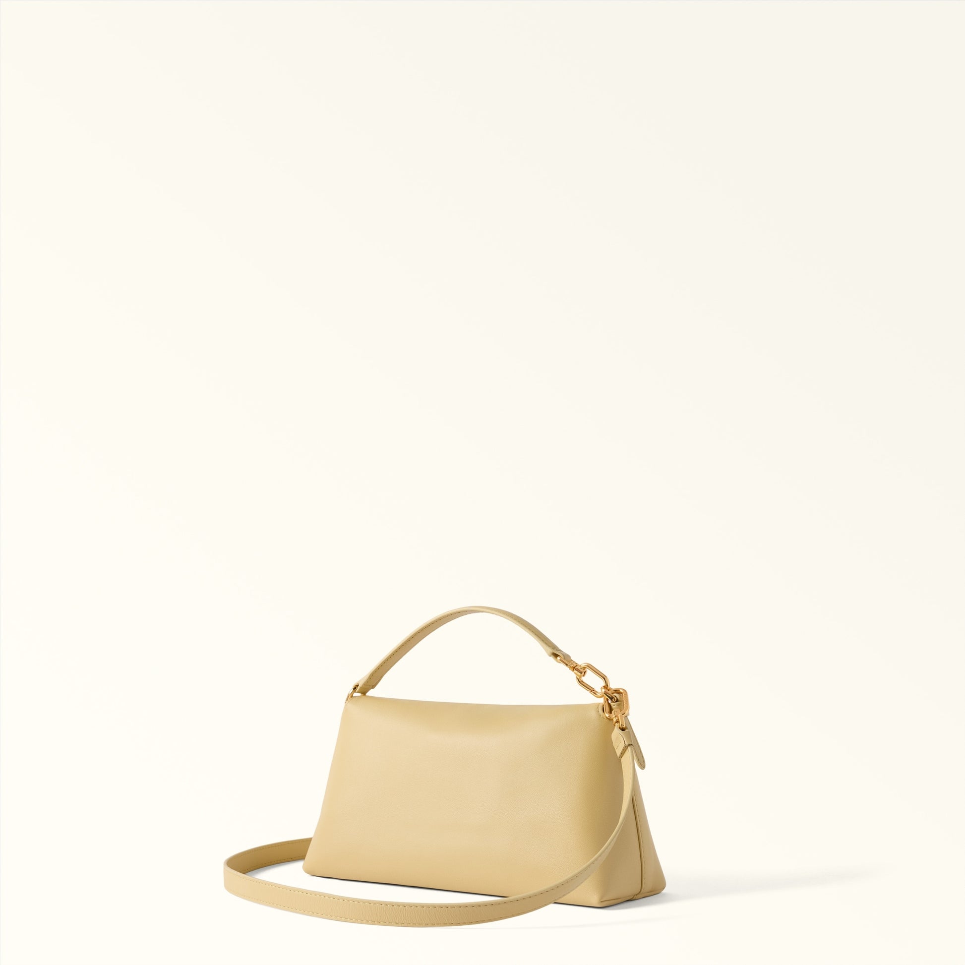 Furla Sfera Soft Mini Crossbody Top Handle in White - Bags 