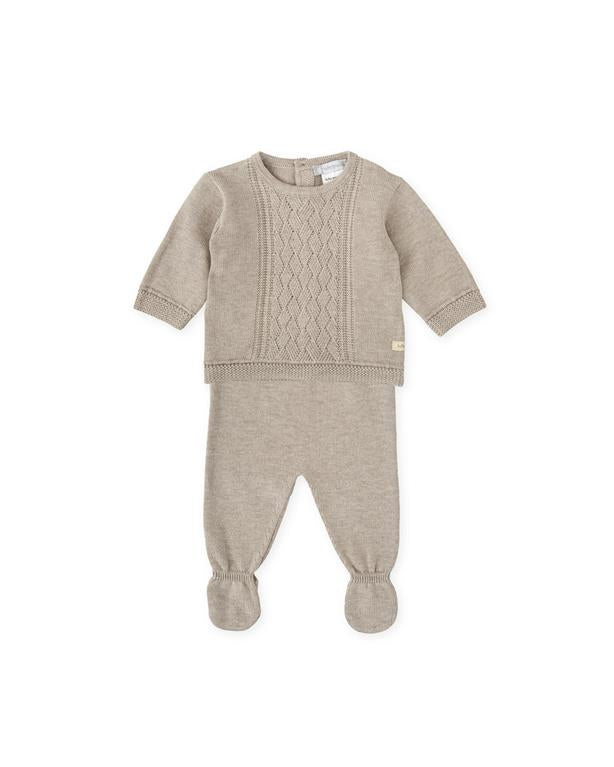 Taupe Set Top & Bottom for Kids